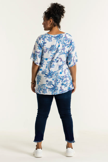 Studio Jeans with frings 099714 Pants