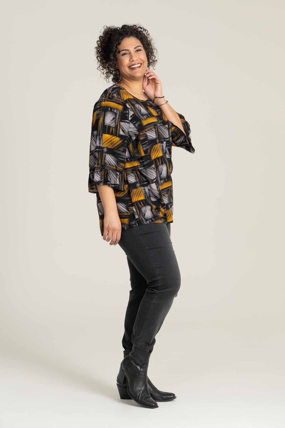 Studio Mørke grå jeans fra STUDIO CLOTHING Jeans Grey