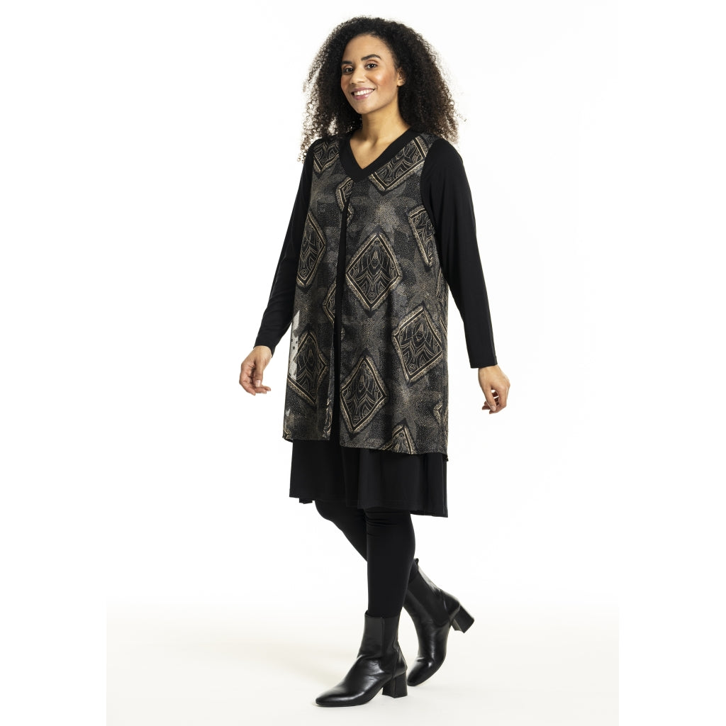 Studio SÅsa Dress Dress Black/Gold