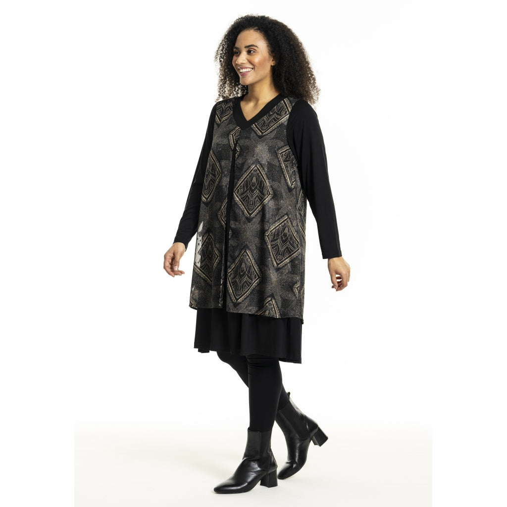 Studio SÅsa Dress Dress Black/Gold