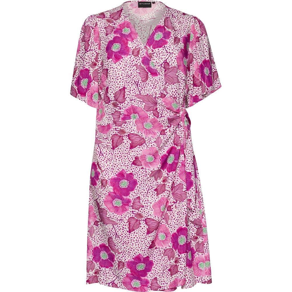 Studio SAlba Dress Dress White with pink flowers