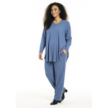Studio SAlbine Rib staight leg trousers Trousers