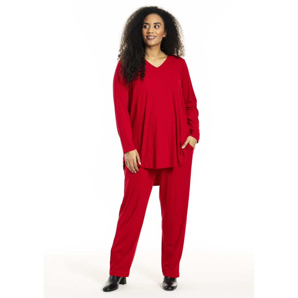 Studio SAlbine Rib staight leg trousers Trousers