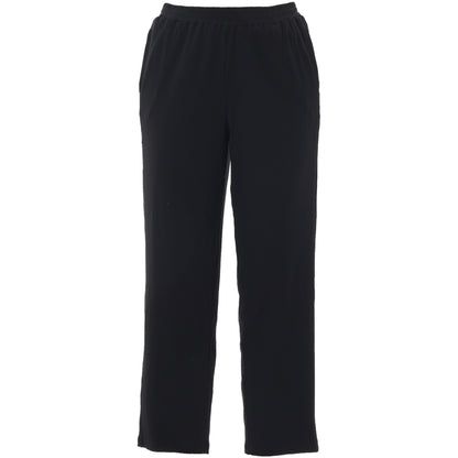 Studio SAlbine Rib staight leg trousers Trousers Black