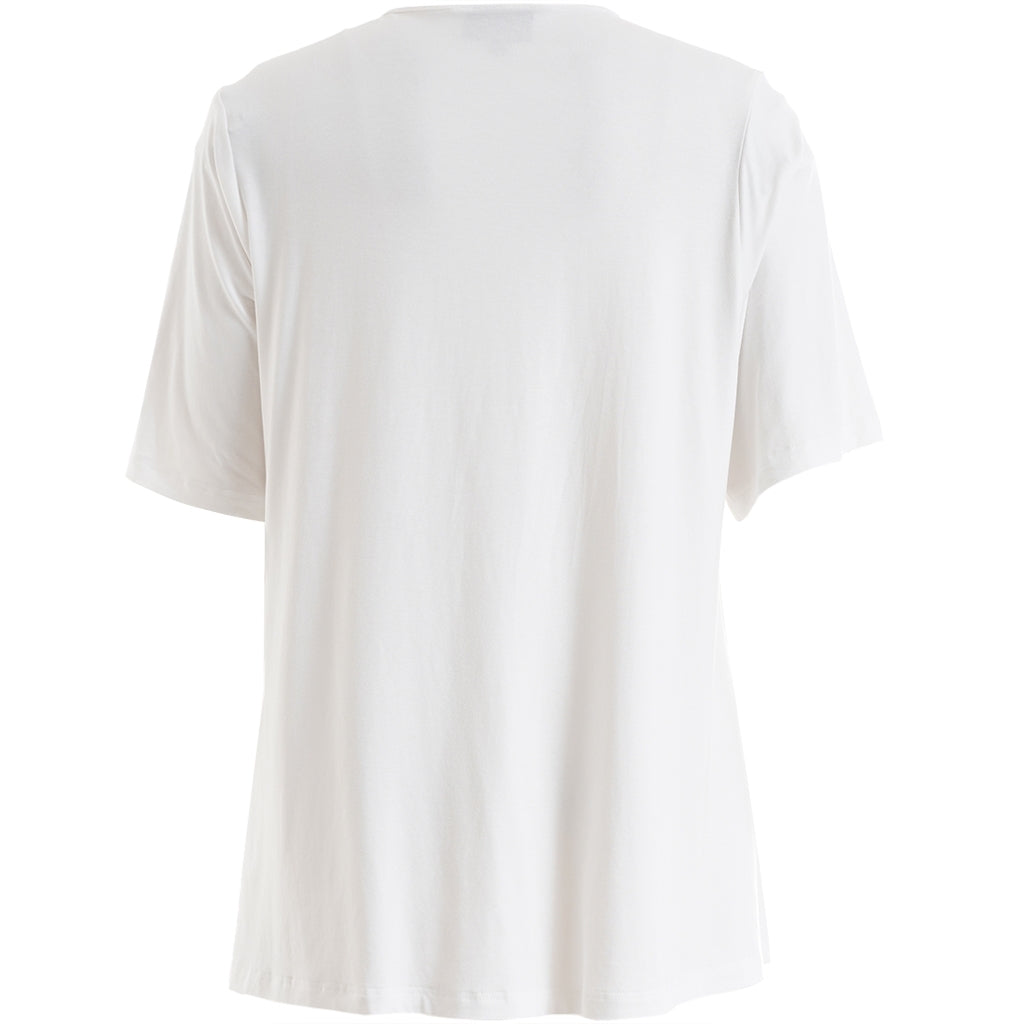 Studio SBella T-Shirt with print T-Shirt White with rose bike