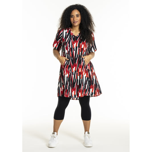 Studio SBirgitte Dress Dress White with red stripes