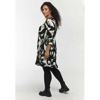 Studio SBirgitte Dress Dress Black with white design