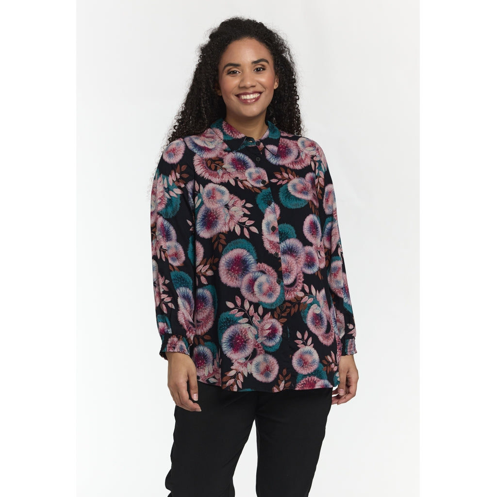 Studio SBitta Shirt Shirt Big pink flowers