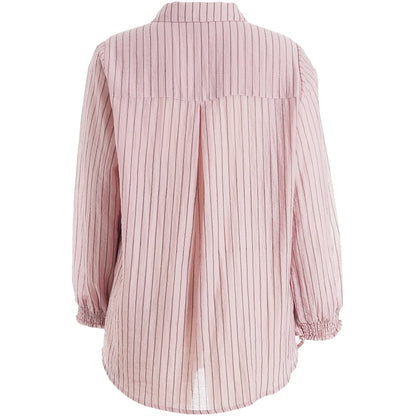 Studio SBitta Shirt Shirt Rose with black stripe