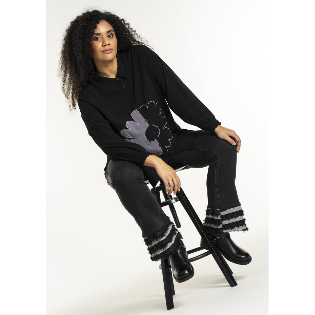 Studio SBitta Shirt + deco Shirt Black