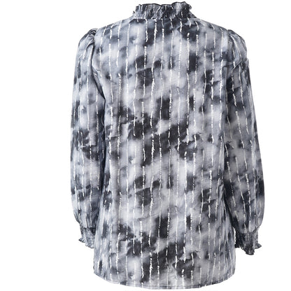 Studio SBonni Shirt Shirt Black grey batik