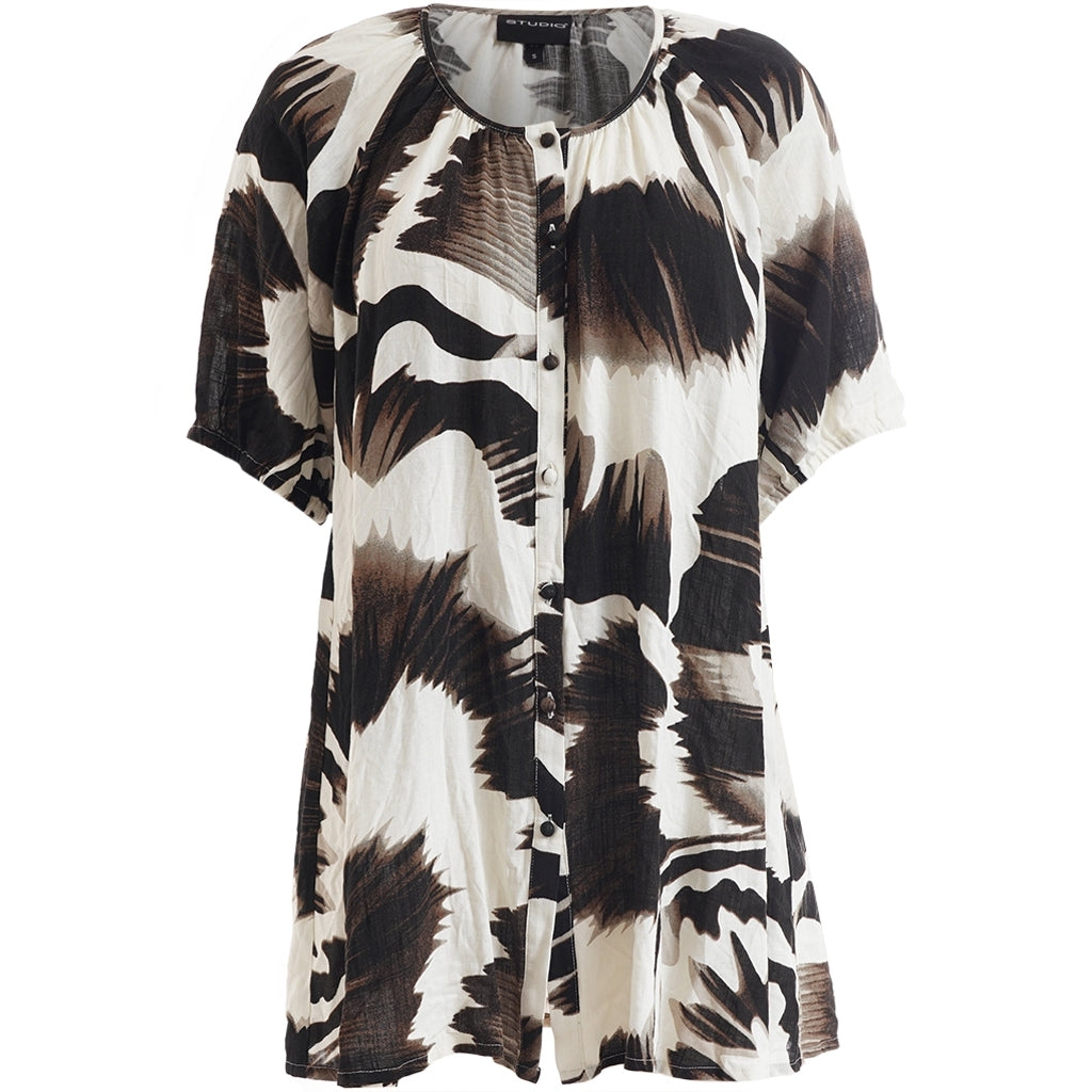 Studio SDorine Tunic Tunic Black/white brown design