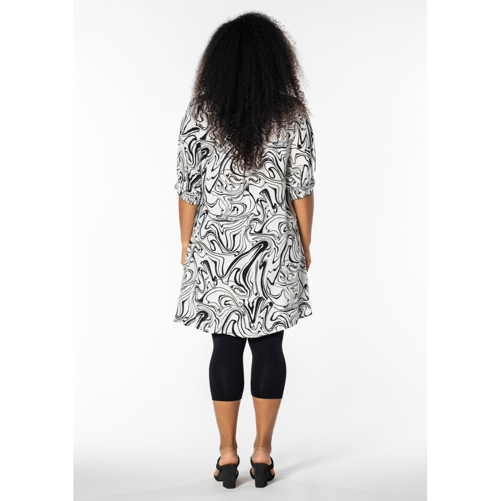 Studio SEmilie Shirt Shirt White with Black zebra