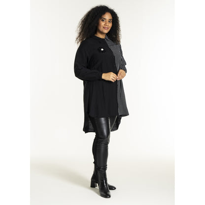 Studio SEmilie Shirt Shirt Black with white stripe