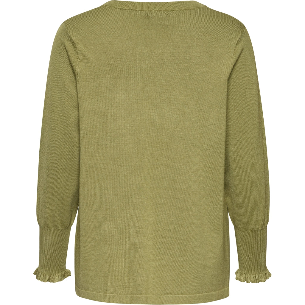 Studio SEva Carigan with tieband Cardigan Green