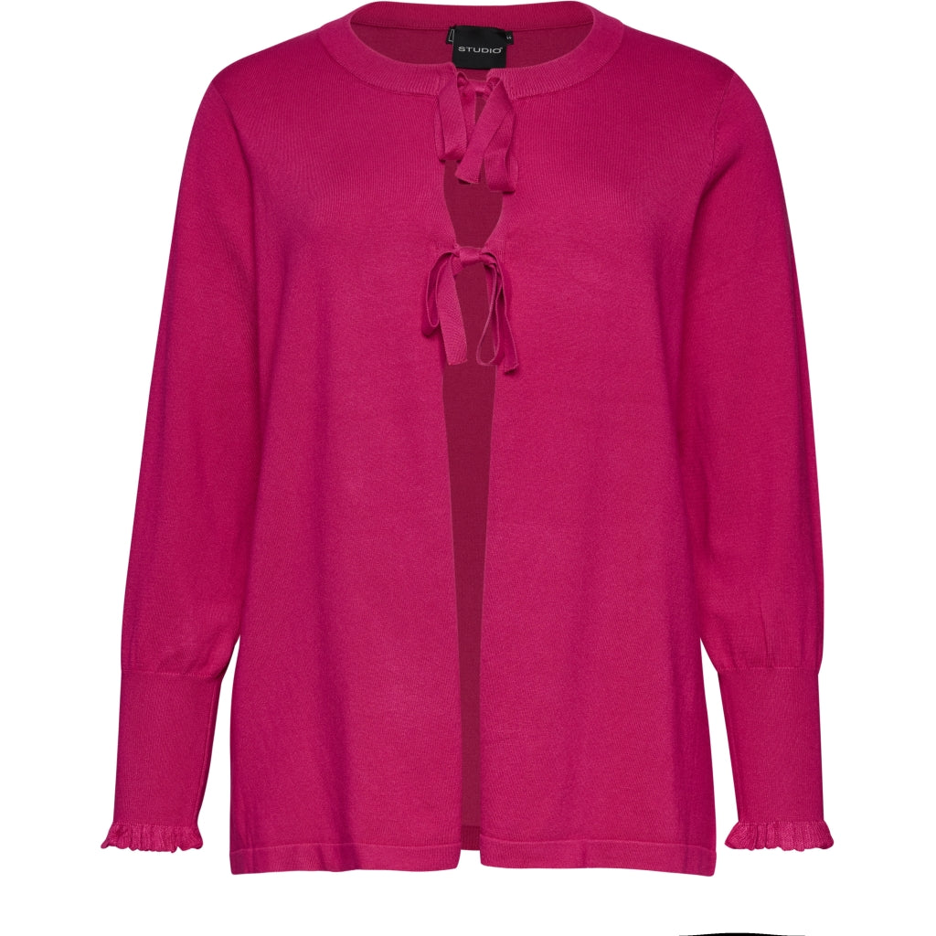 Studio SEva Carigan with tieband Cardigan Pink