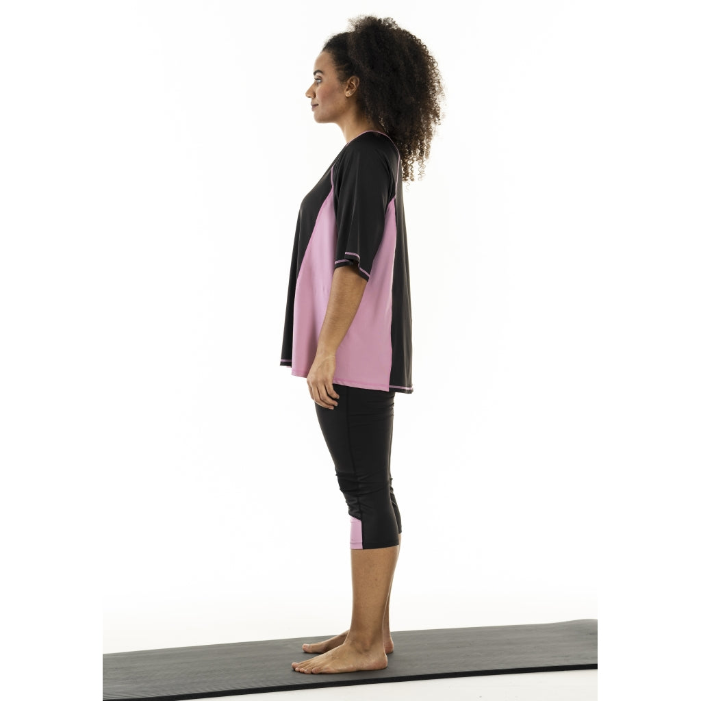 Studio SFitness Capri Capri Black with dusty rosa