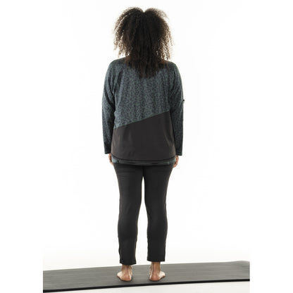 Studio SFitness Jacket Jacket Black with dusty green