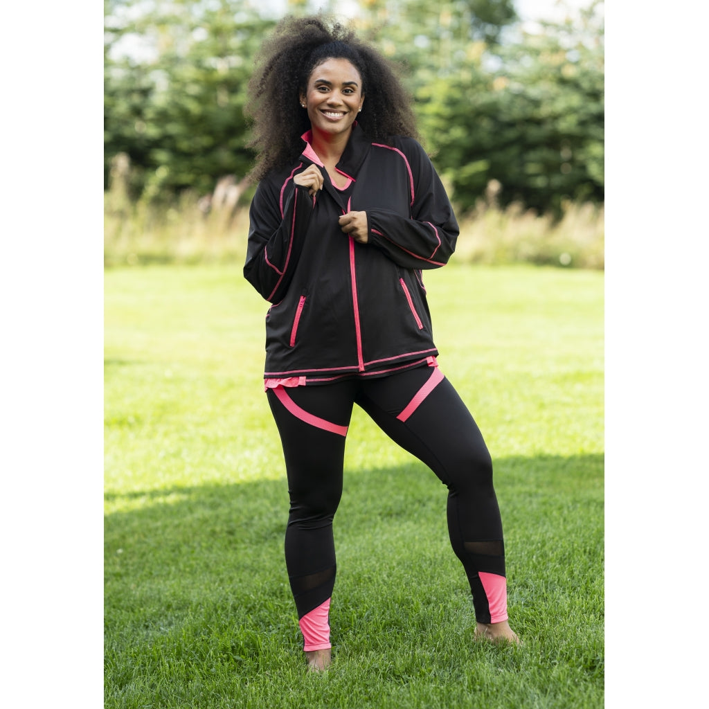 Studio SFitness Jacket Jacket Black with Pink