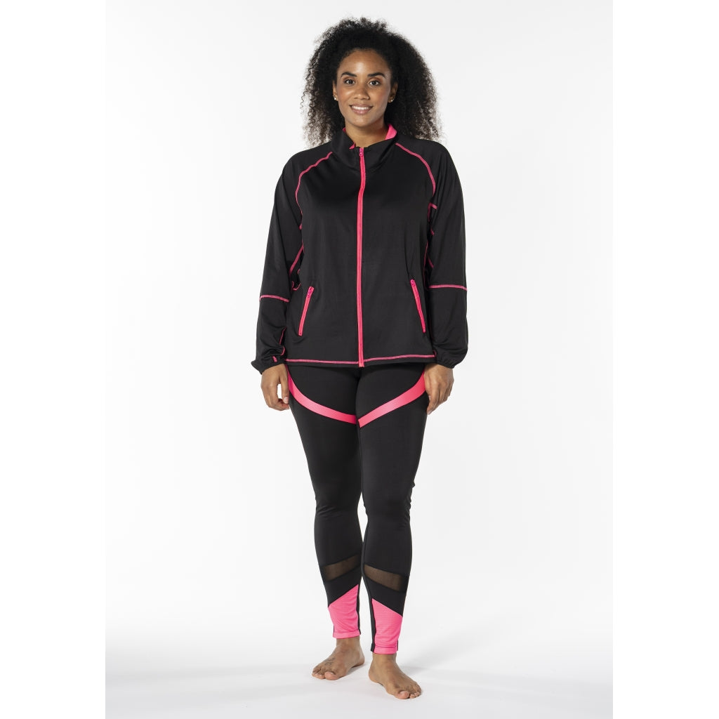 Studio SFitness Jacket Jacket Black with Pink