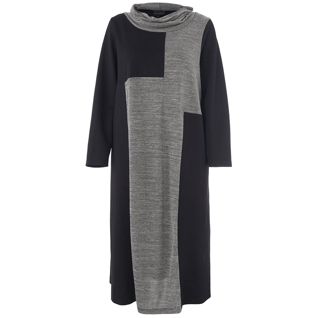 Studio SFlora Dress Dress Black + Grey melange
