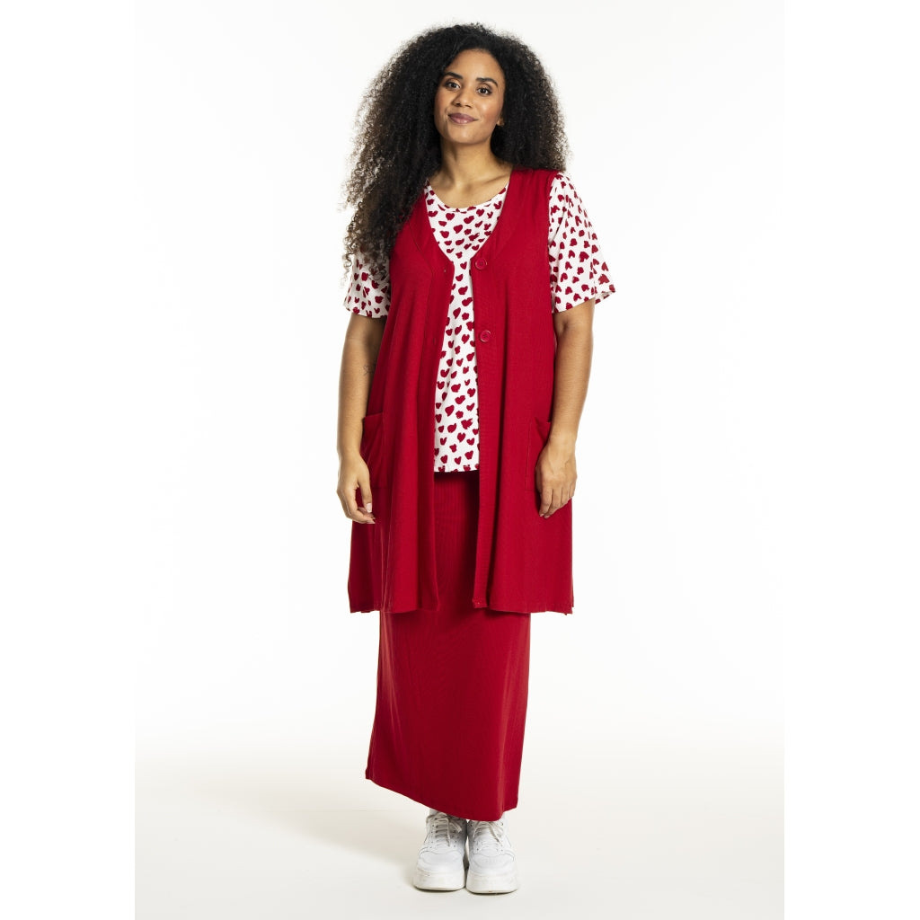 Studio SFresia vest Vest Raspberry