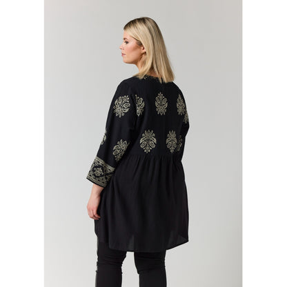 Studio SGilsa Tunic with embroidery Tunic Black