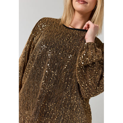 Studio SGulla blouse Blouse Black with Gold