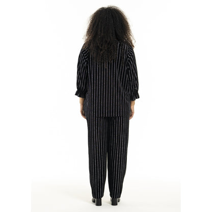 Studio SHerla Trousers Trousers black with Silver