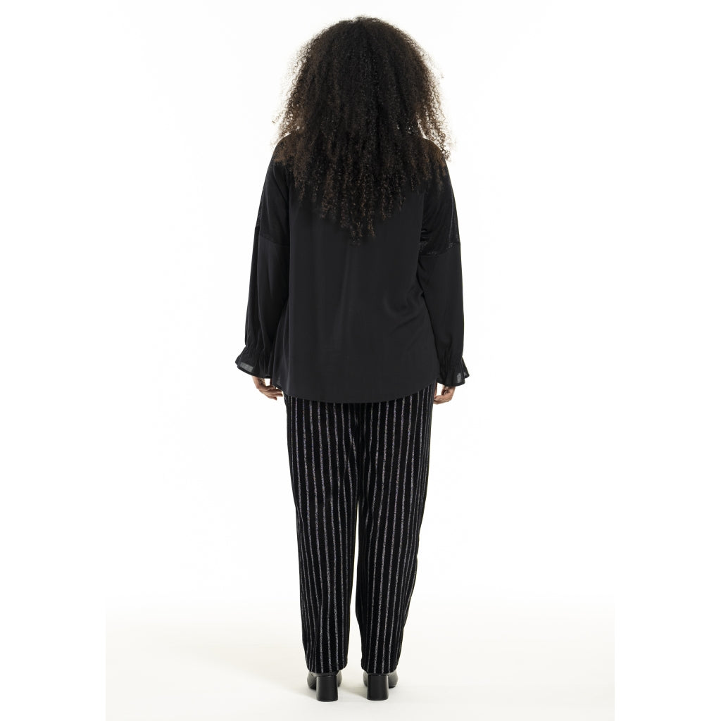 Studio SHerla Trousers Trousers black with Silver