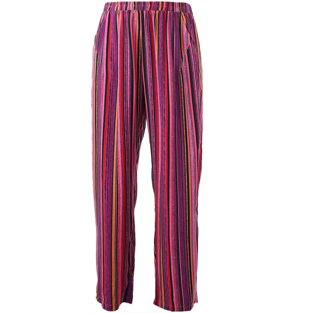 Studio SHolga Trousers Trousers Pink Stripes