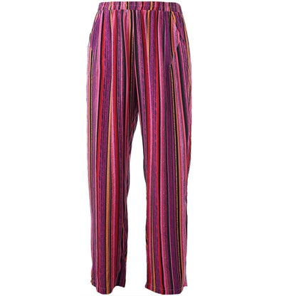 Studio SHolga Trousers Trousers Pink Stripes