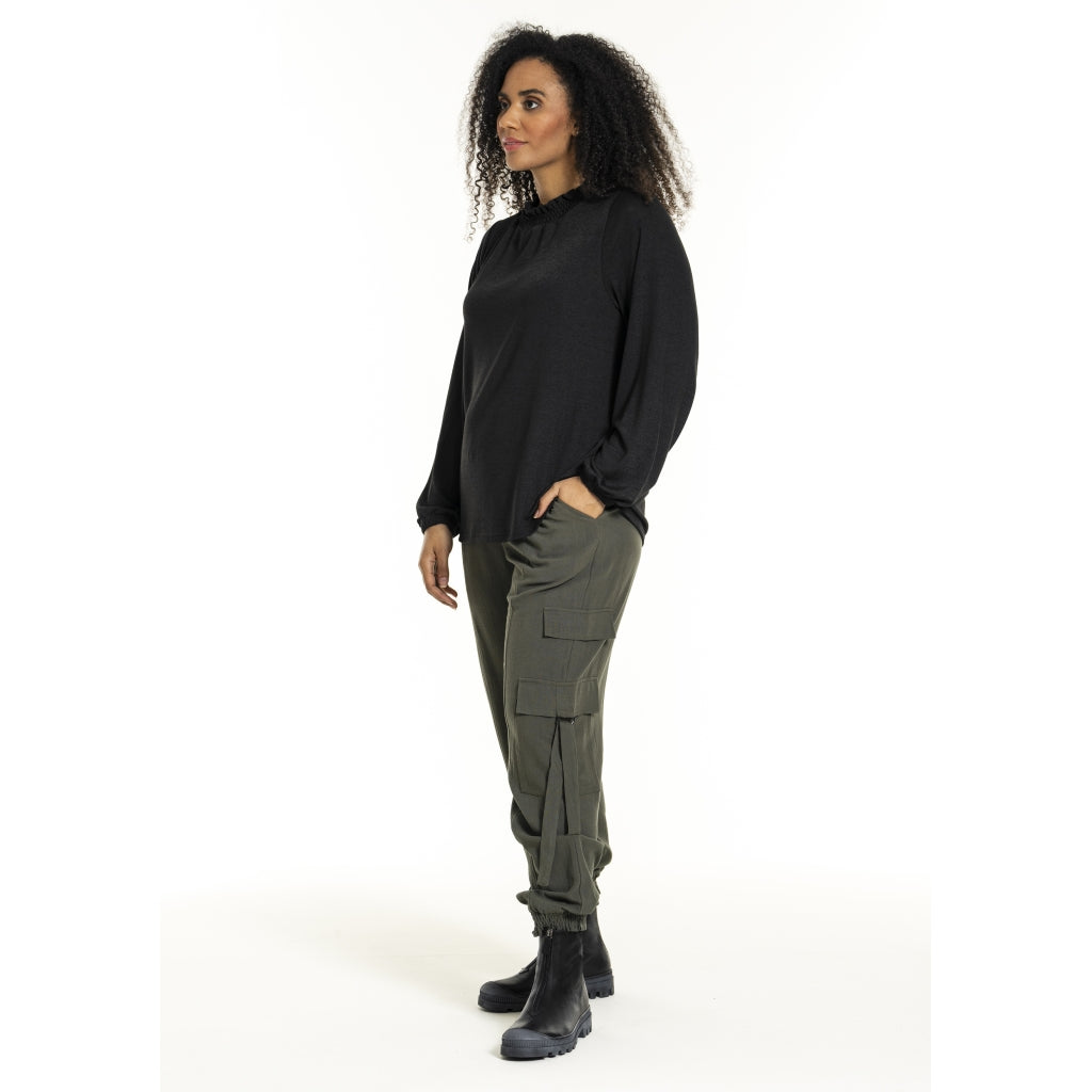 Studio SIden turtle neck blouse Blouse Black