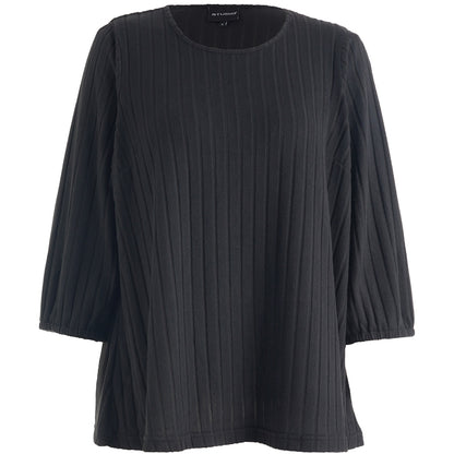 Studio SIlana Knitted Blouse Blouse Black