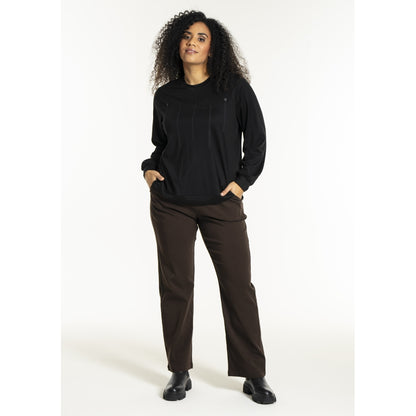 Studio SImoa Pants Pants Dark Brown