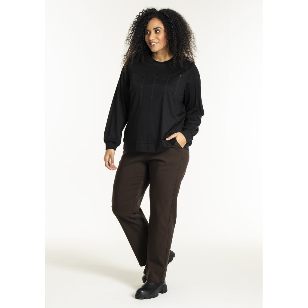Studio SImoa Pants Pants Dark Brown