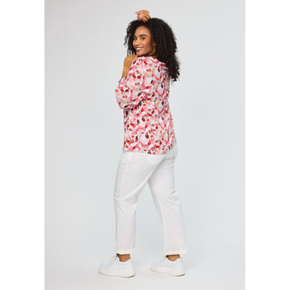 Studio SJustina Blouse Blouse Red sports