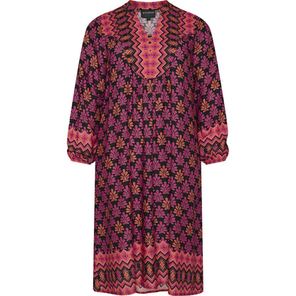 Studio SLaura Dress Dress Board black-pink and orange
