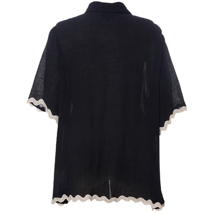 Studio SLea Shirt Shirt Black + Offwhite