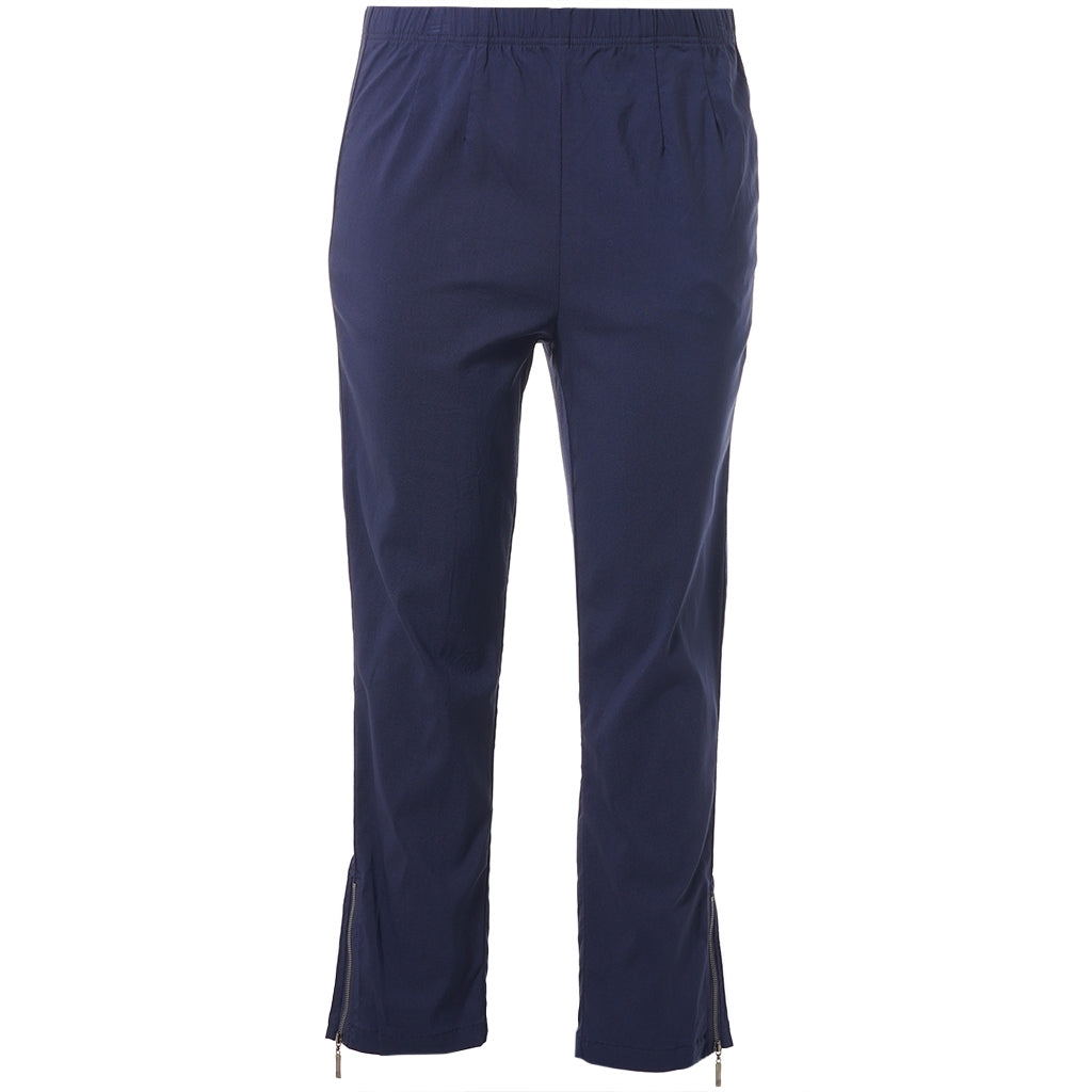 Studio SLena pants with zipper 7/8 Pant Navy