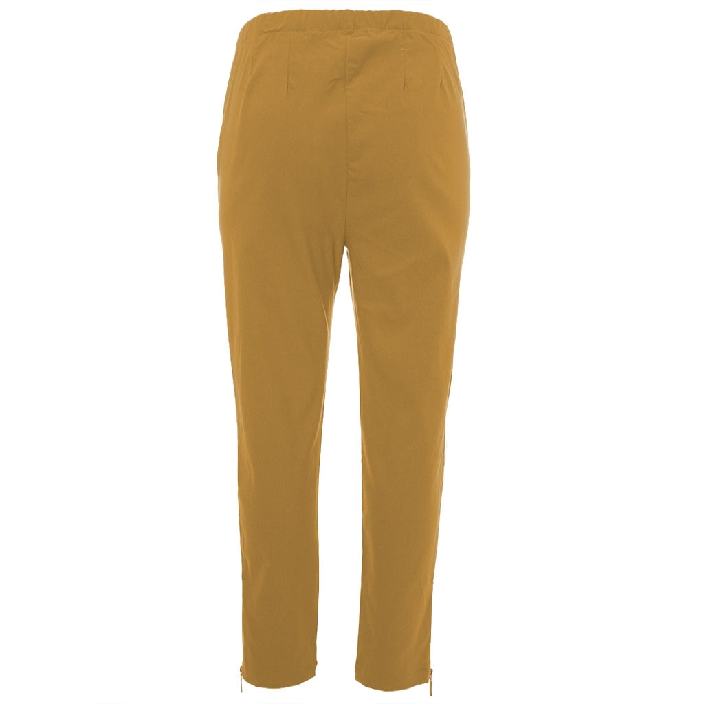 Studio SLena pants with zipper 7/8 Pant Yellow