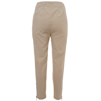 Studio SLena pants with zipper 7/8 Pant Sand