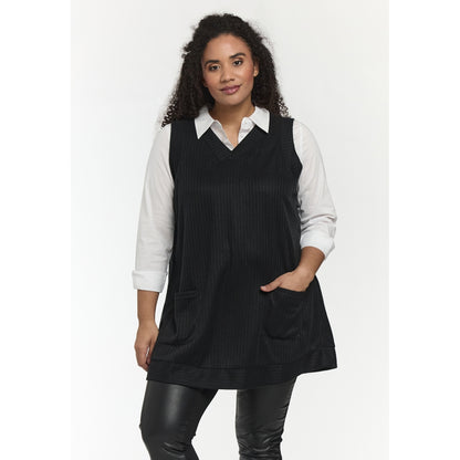 Studio SLily Vest Dress Dress Black