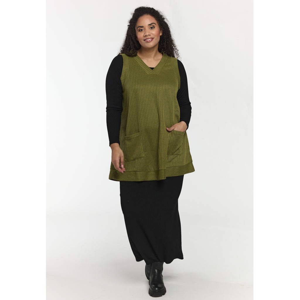 Studio SLily Vest Dress Dress Green