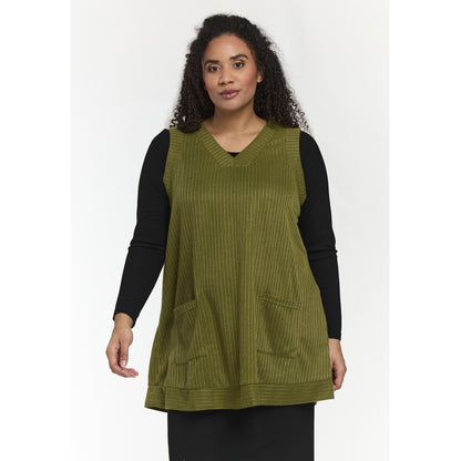 Studio SLily Vest Dress Dress Green