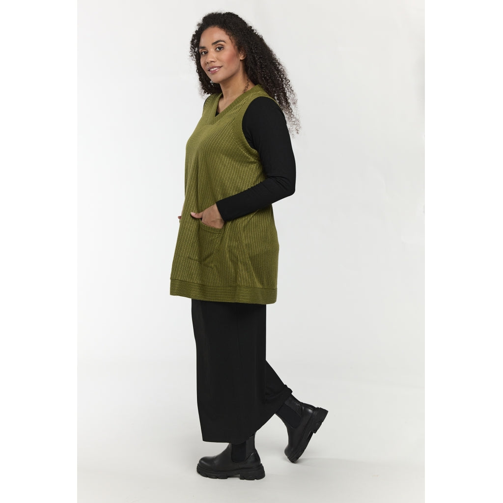 Studio SLily Vest Dress Dress Green