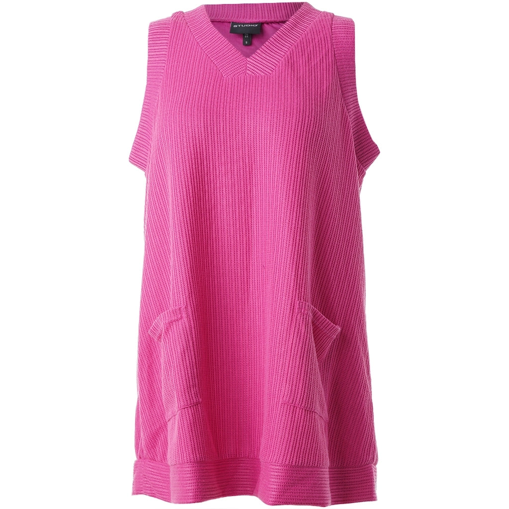 Studio SLily Vest Dress Dress Pink