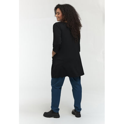 Studio SRonja Tunic Tunic Black with petrol